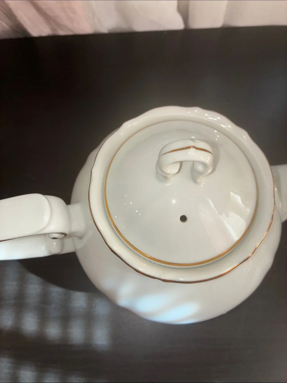 Vintage HOLLY HOBBIE PORCELAIN Tea Kettle RARE!